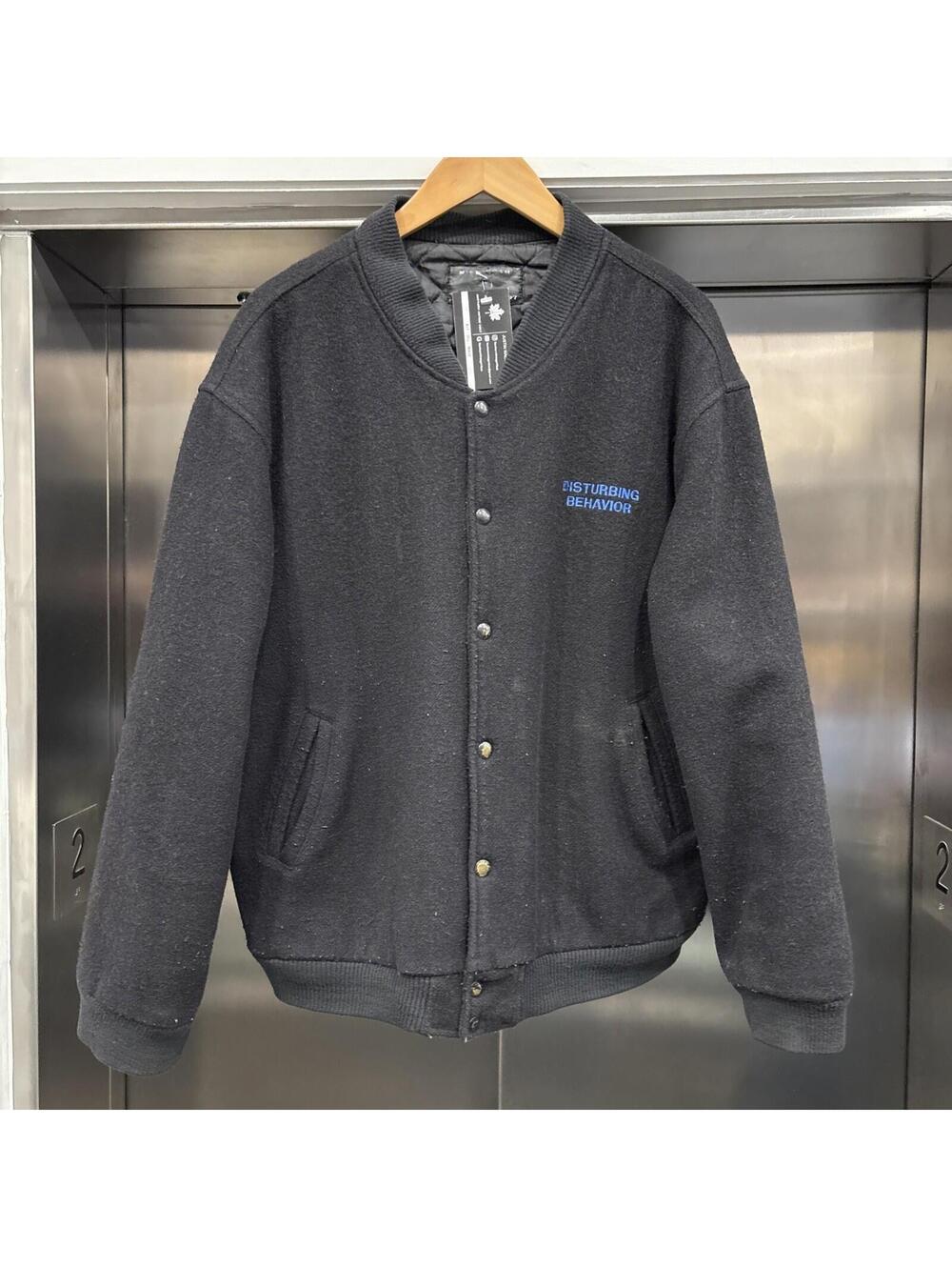 Vintage 1998 Wool Disturbing Behaviour Varsity Jacket